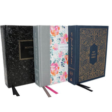 Cargar imagen en el visor de la galería, KJV Journal the Word Bible, Reflect, Journal or Create Art Next to Your Favorite Verses (Pink Floral Cloth over Board, Red Letter, Comfort Print: King James Version Holy Bible)
