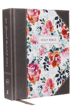 Load image into Gallery viewer, KJV Journal the Word Bible, Reflect, Journal or Create Art Next to Your Favorite Verses (Pink Floral Cloth over Board, Red Letter, Comfort Print: King James Version Holy Bible)
