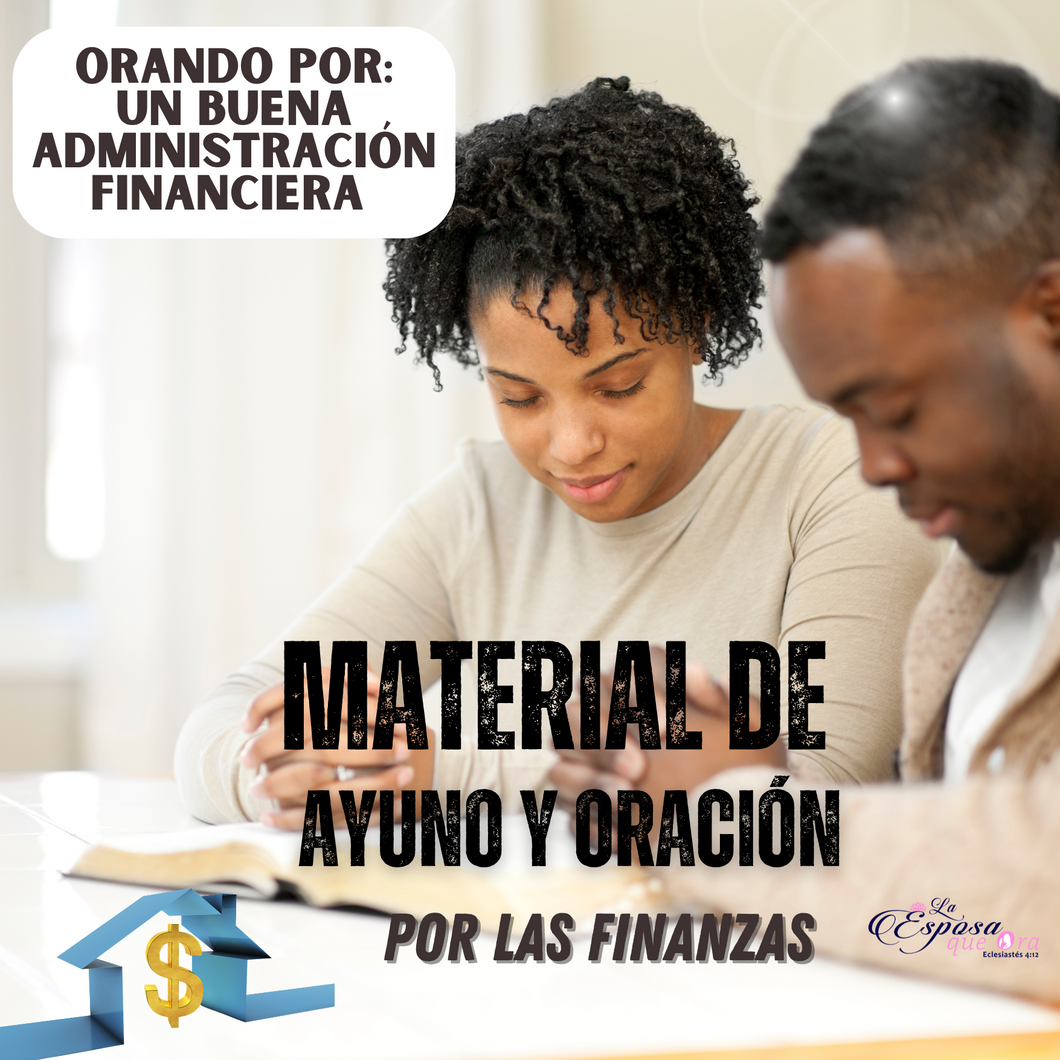 Material de Ayuno y oración por las finanzas