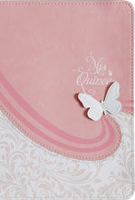 Load image into Gallery viewer, Reina Valera 1960 Biblia Mis Quince, rosa y blanco símil piel | RVR 1960 Mis Quince Bible, Pink/White, LeatherTouch (Spanish Edition)
